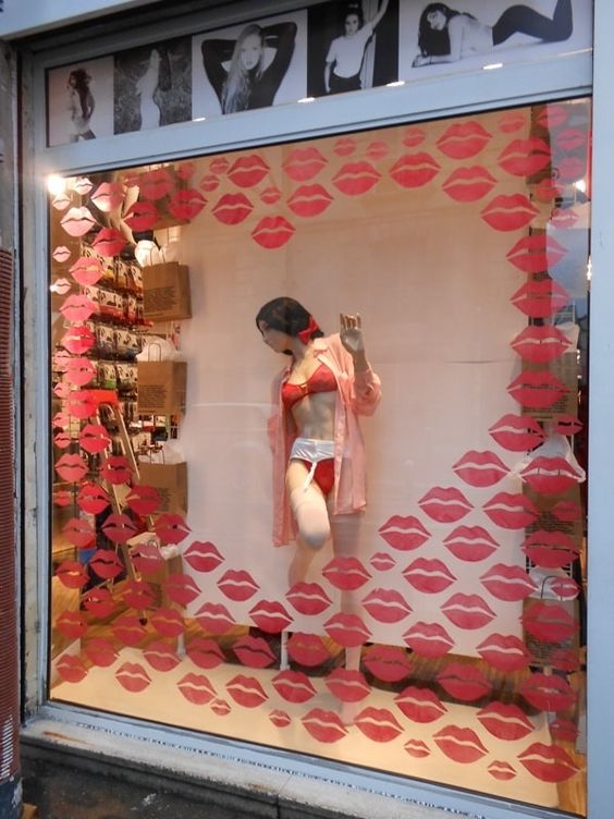 autocollant vitrine