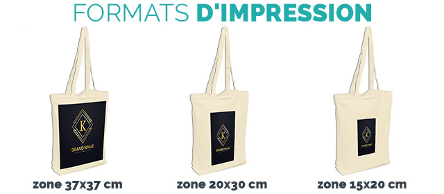 zones impression tote bag