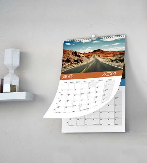 Calendrier personnalisé : optez pour le calendrier photo format A4