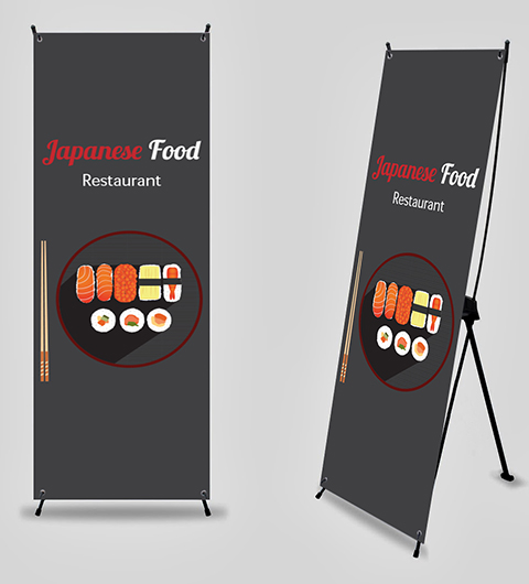 impression x-banner