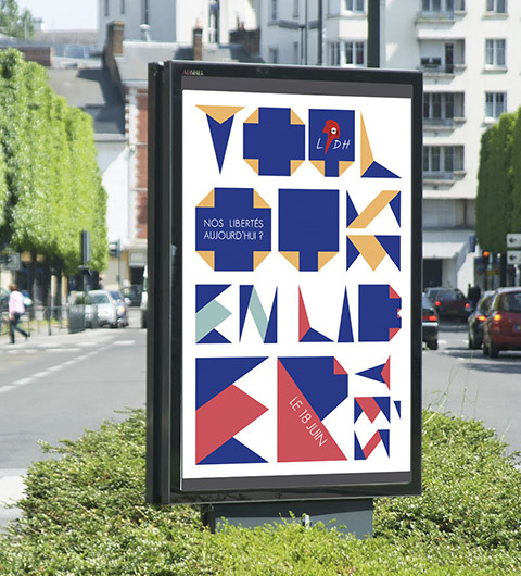 affiche panneaux urbains