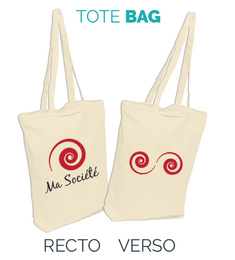 tote bag recto verso personnalisé